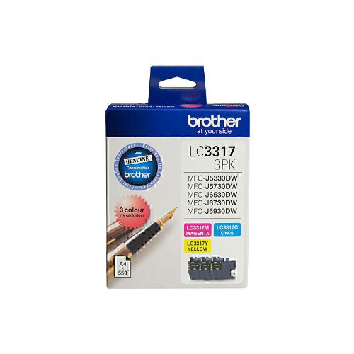 Picture of Brother LC3317 CMY Colour Pack