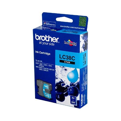 Picture of Brother LC38 Cyan Ink Cart