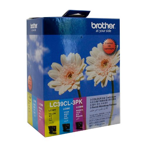 Picture of Brother LC39 CMY Colour Pack