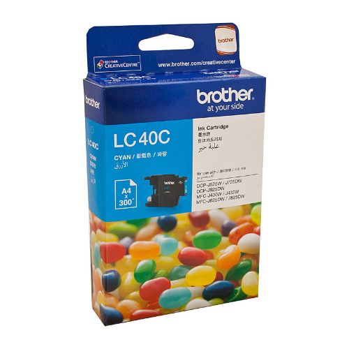 Picture of Brother LC40 Cyan Ink Cart