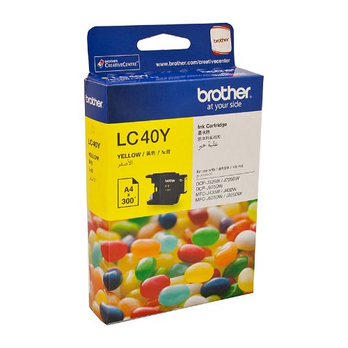 Picture of Brother LC40 Yellow Ink Cart