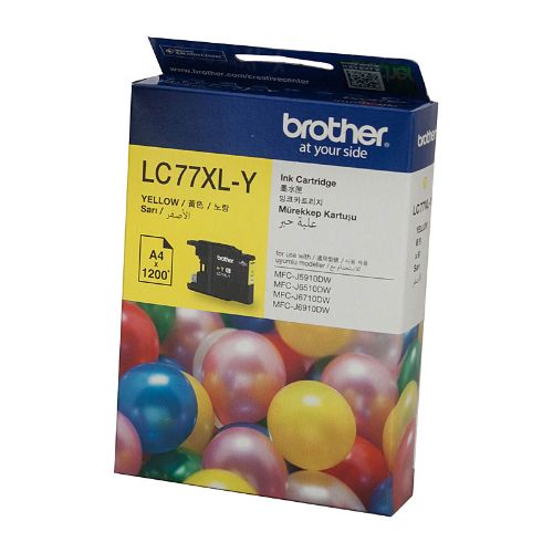 Picture of Brother LC77XL Yellow Ink Cart