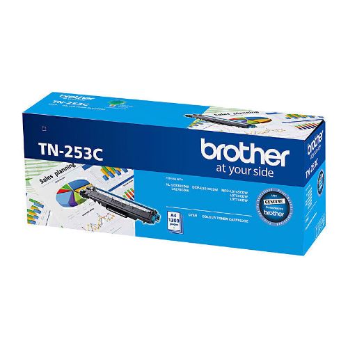 Picture of Brother TN253 Cyan Toner Cart