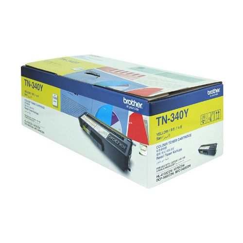 Picture of Brother TN340 Yellow Toner Cart