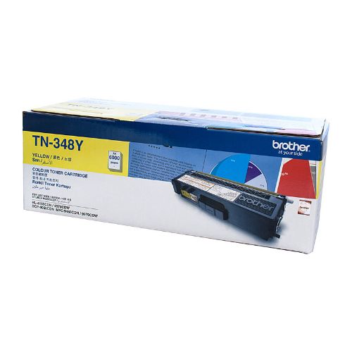 Picture of Brother TN348 Yellow Toner Cart