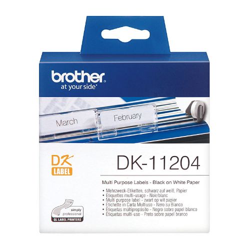 Picture of Brother DK11204 White Label