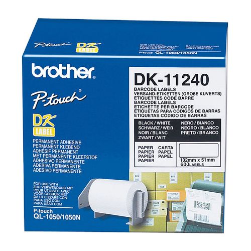 Picture of Brother DK11240 White Label