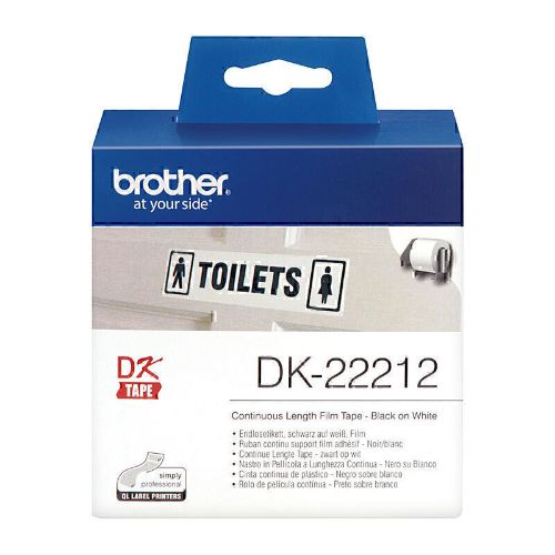 Picture of Brother DK22212 White Roll
