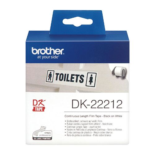 Picture of Brother DK22212 White Roll