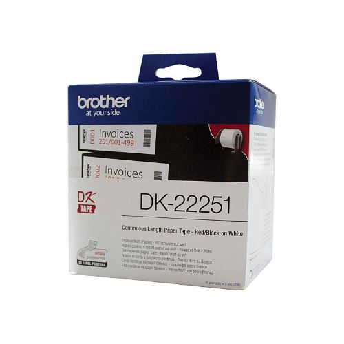 Picture of Brother DK22251 White Roll