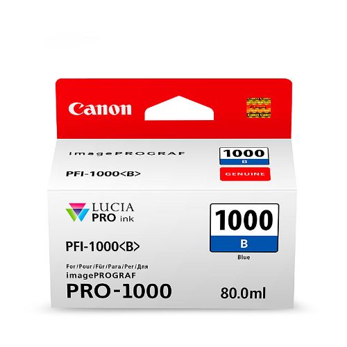 Picture of Canon PFI1000 Blue Ink Cart