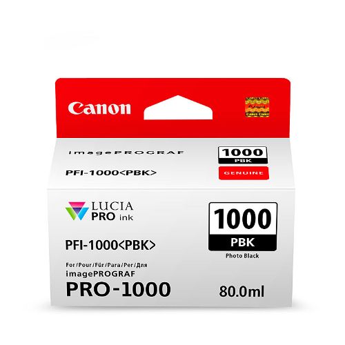 Picture of Canon PFI1000 Ph Black Ink Cart