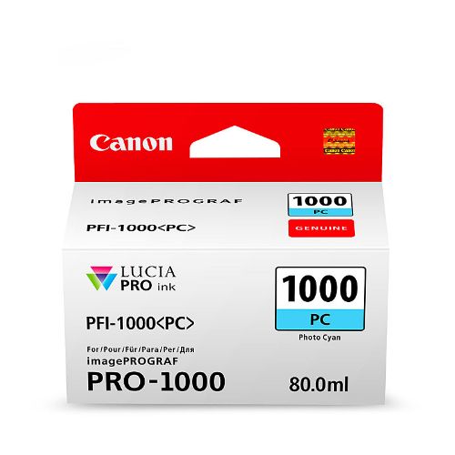 Picture of Canon PFI1000 Ph Cyan Ink Cart