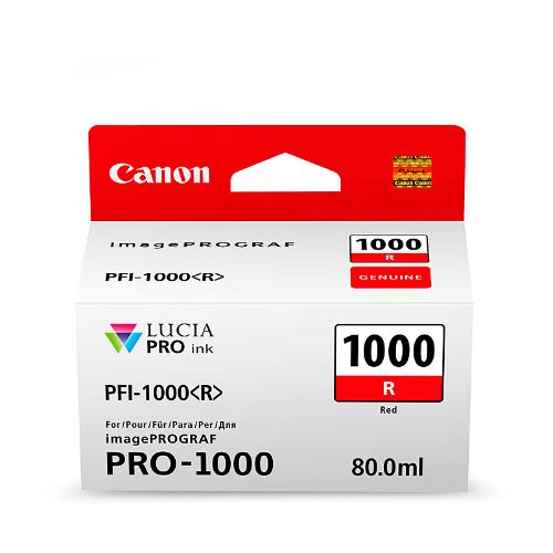 Picture of Canon PFI1000 Red Ink Cart