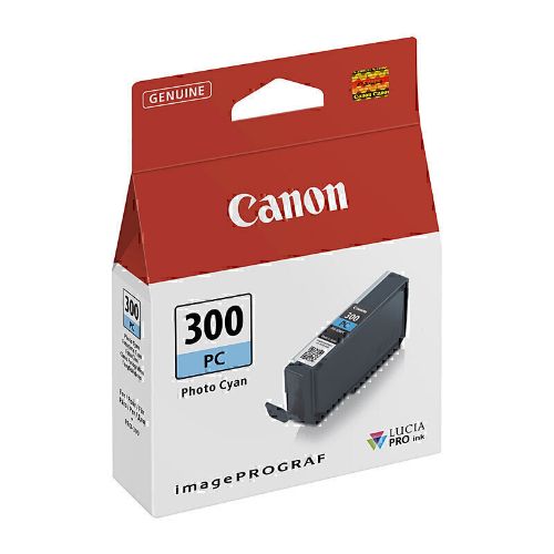 Picture of Canon PFI300 Ph Cyan Ink Tank
