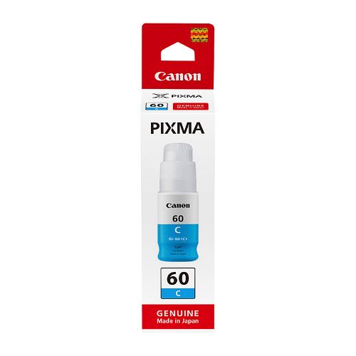 Picture of Canon GI60 Cyan Ink Bottle