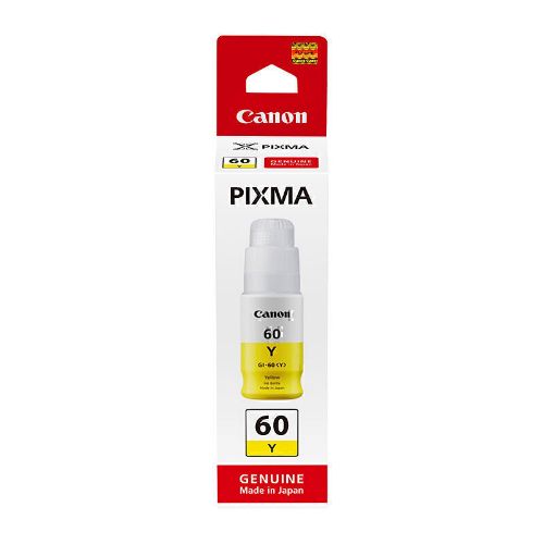 Picture of Canon GI60 Yellow Ink Bottle