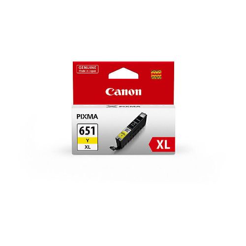 Picture of Canon CLI651XL Yellow Ink Cart