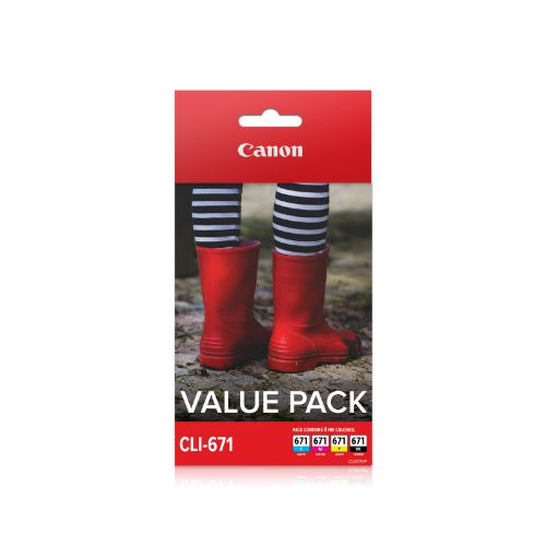 Picture of Canon CLI671 Value Pack