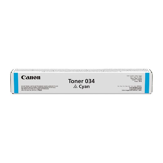 Picture of Canon CART034 Cyan Toner