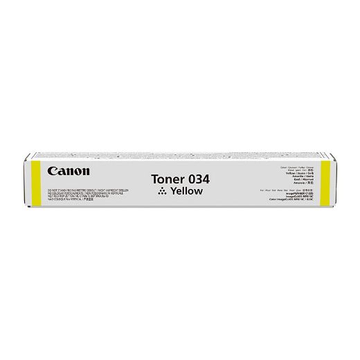 Picture of Canon CART034 Yellow Toner
