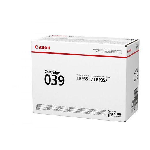 Picture of Canon CART039 Black Toner