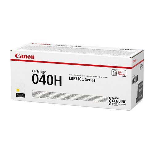 Picture of Canon CART040 Yellow HY Toner