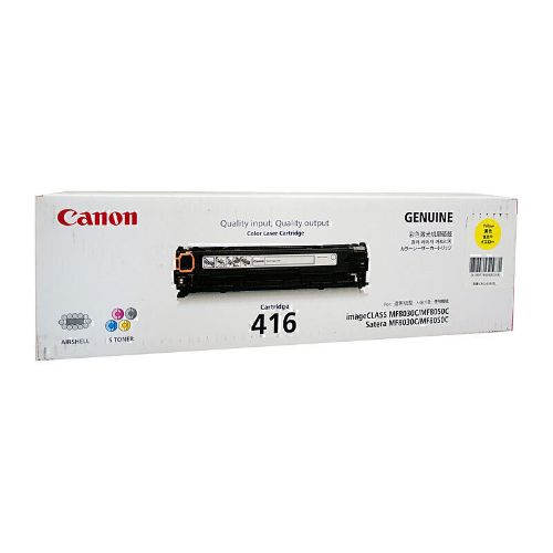Picture of Canon CART416 Yellow Toner