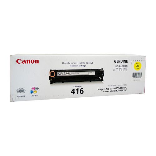 Picture of Canon CART416 Yellow Toner