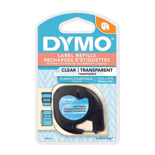 Picture of Dymo LT Plastic 12mm x 4m Clr