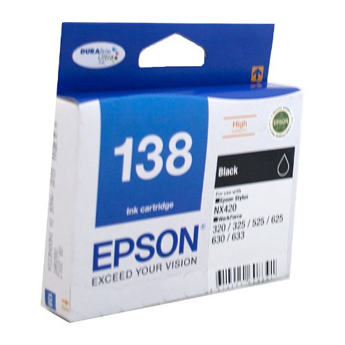 Picture of Epson 138 Black Ink Cart