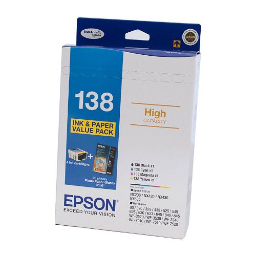 Picture of Epson 138 Ink Bundle Pack