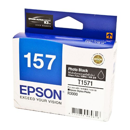 Picture of Epson 1571 Photo Black Ink Cart