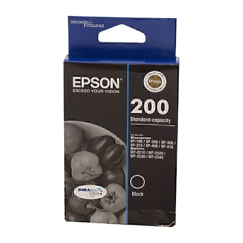 Picture of Epson 200 Black Ink Cart