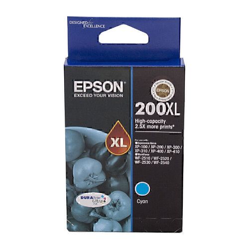 Picture of Epson 200XL Cyan Ink Cart