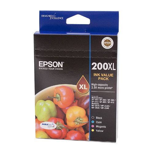 Picture of Epson 200XL 4 Ink Value Pack