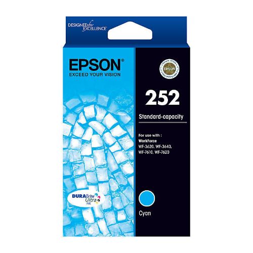 Picture of Epson 252 Cyan Ink Cart
