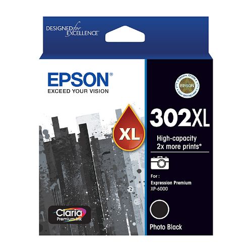 Picture of Epson 302XL Photo Black Ink Cart