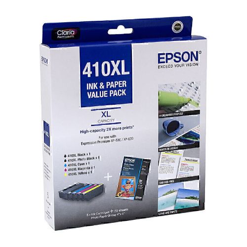 Picture of Epson 410XL 5 Ink Value Pack