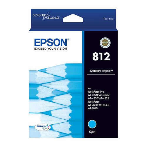 Picture of Epson 812 Cyan Ink Cart