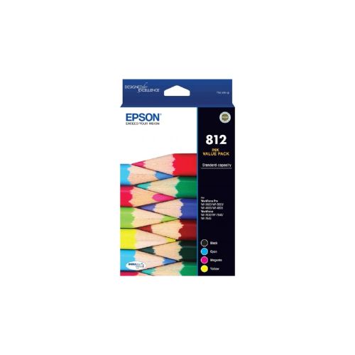 Picture of Epson 812 4 Ink Value Pack