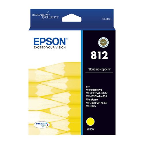 Picture of Epson 812 Yellow Ink Cart
