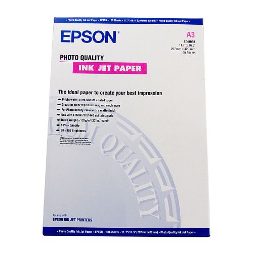 Picture of Epson S041068 Photo Paper A3