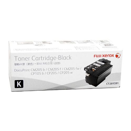 Picture of Fuji Xerox CT201591 Black Toner