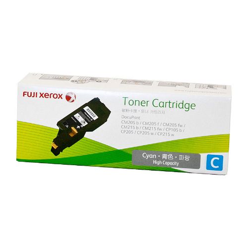 Picture of Fuji Xerox CT201592 Cyan Toner