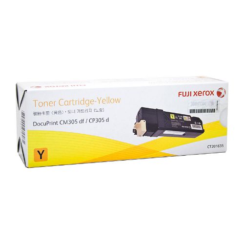 Picture of Fuji Xerox CT201635 Yellow Toner