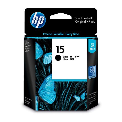 Picture of HP #15 Black Ink Cart C6615DA