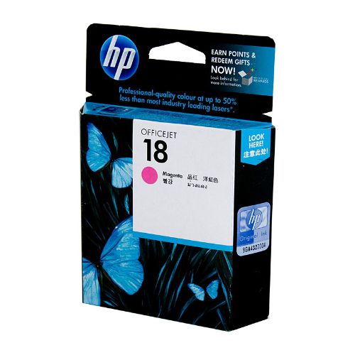 Picture of HP #18 Magenta Ink Cart C4938A