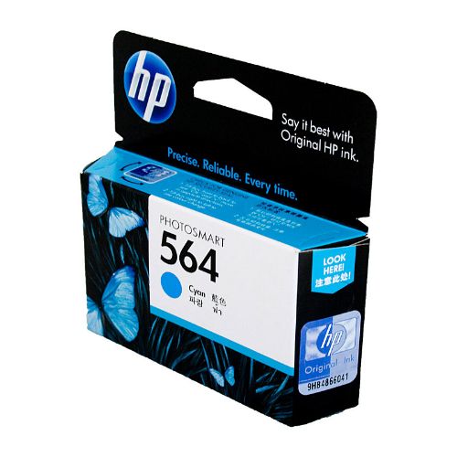 Picture of HP #564 Cyan Ink Cart CB318WA