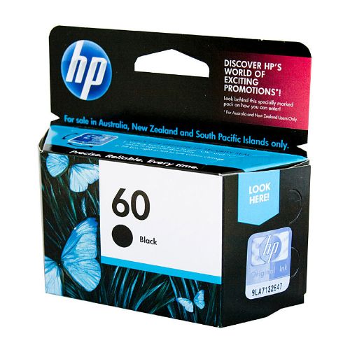 Picture of HP #60 Black Ink CC640WA